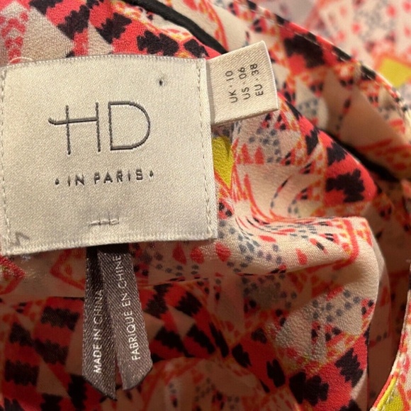 HD in Paris Anthropologie Kaveri Pin-Tucked Pullover Boho Top Size 6 - Picture 10 of 14